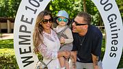 Eva Benetatou & Chris Broy mit Sohn Georges - Foto: IMAGO / Uwe Erensmann