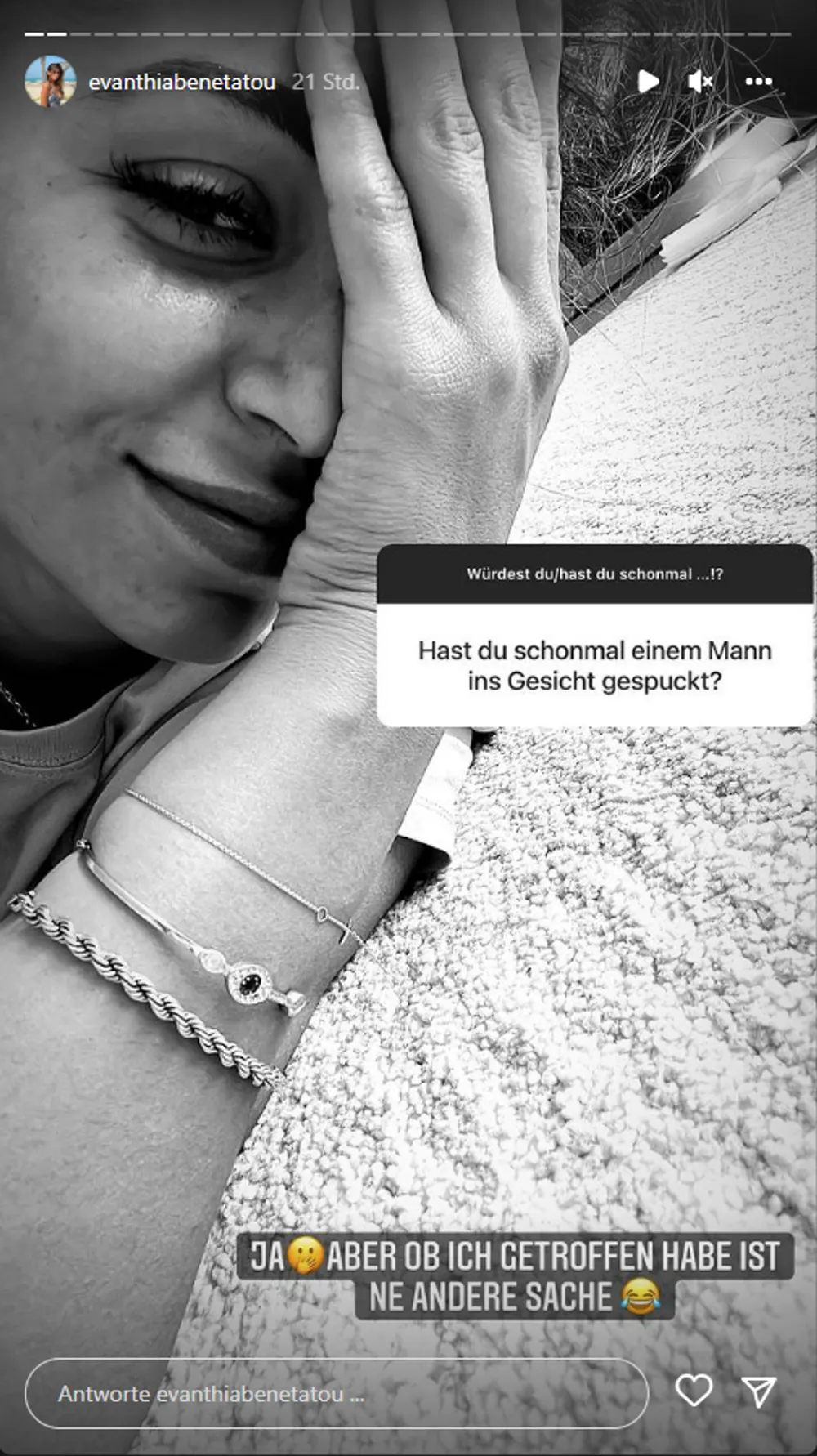 Eva Benetatou Instagram Frage Eva Benetatou Instagram Frage