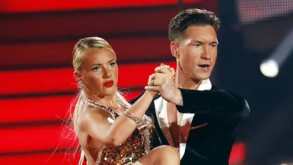 Evgeny Vinokurov und Evelyn Burdecki