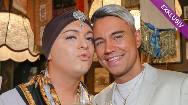 Julian F.M. Stoeckel mit Herzblatt Marcell Damaschke - sieht man sie bald wieder im TV? - Foto:  IMAGO / K.Piles