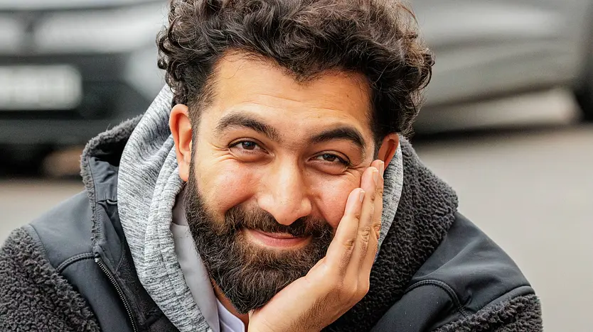 Faisal Kawusi auf einem Charity-Event in Köln.