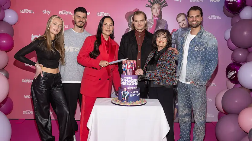 Family-Reunion bei den Ochsenknechts auf dem Presse-Event in Berlin