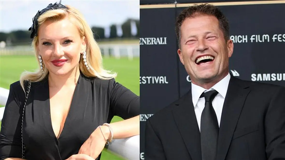 Til Schweiger und Evelyn Burdecki