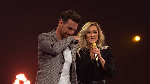 Florian SILBEREISEN, Deutschland, Saenger, Schlagersaenger, Musiker, Moderator, und Helene FISCHER, Musikerin, Saengerin - Foto: imago images/Sven Simon