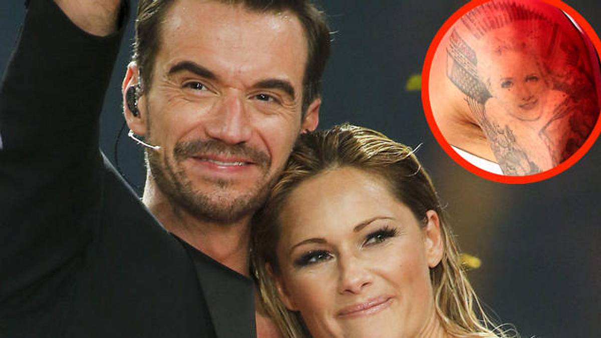 Florian Silbereisen hat ein Tattoo von Helene Fischer