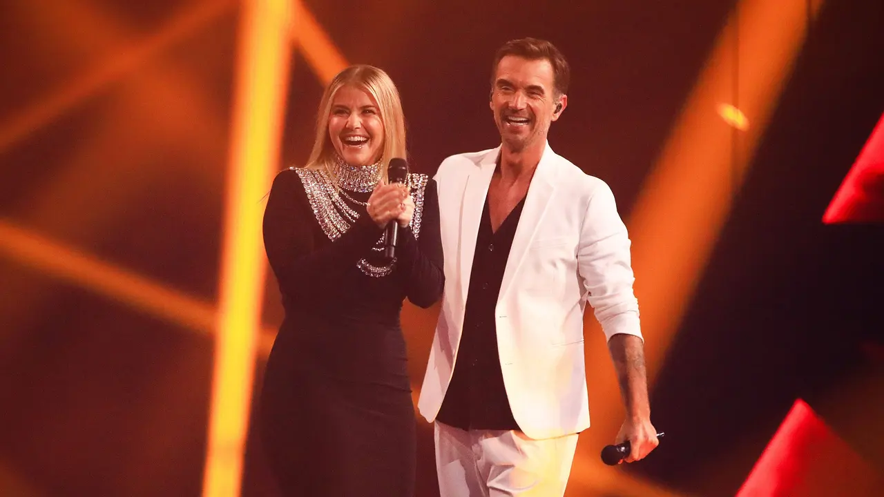 Pefektes Duo: : Florian Silbereisen und Beatrice Egli : Florian Silbereisen und Beatrice Egli - Foto: IMAGO / pictureteam