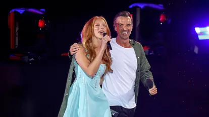 Florian Silbereisen & Anna Ermakova