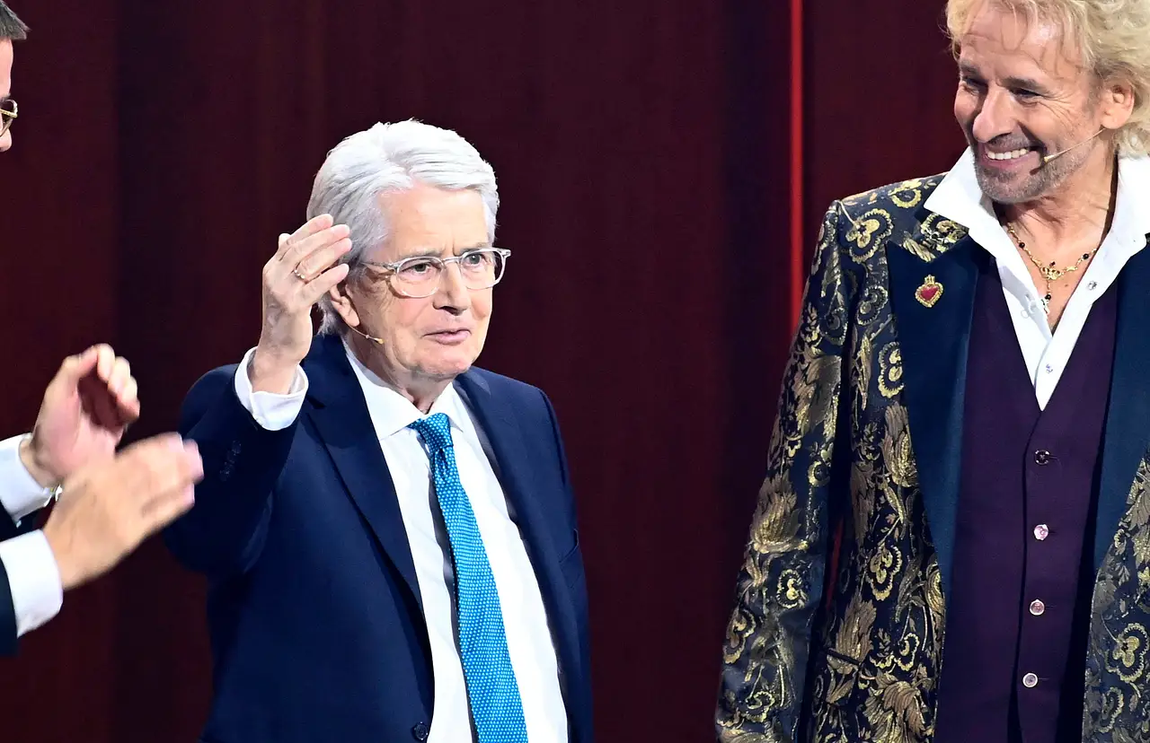 Frank Elster & Thomas Gottschalk bei "Wetten,dass...?" Frank Elster & Thomas Gottschalk bei Wetten,dass...? - Foto: xF.xKernx/xFuturexImage