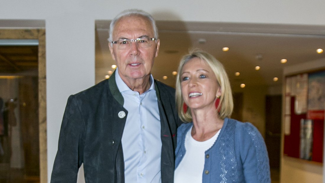 Franz Beckenbauer liebt Heidi von ganzem Herzen