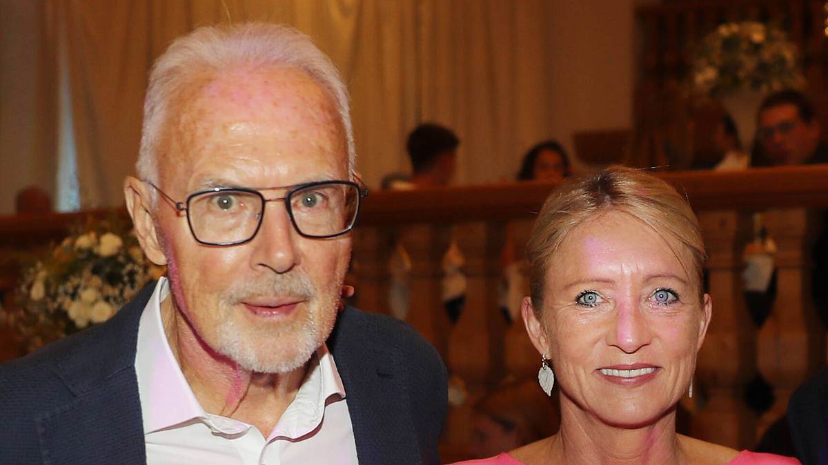 Franz Beckenbauer und Heidi Beckenbauer
