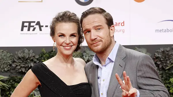 Frederick Lau und Frau Annika beim Deutschen Filmpreis