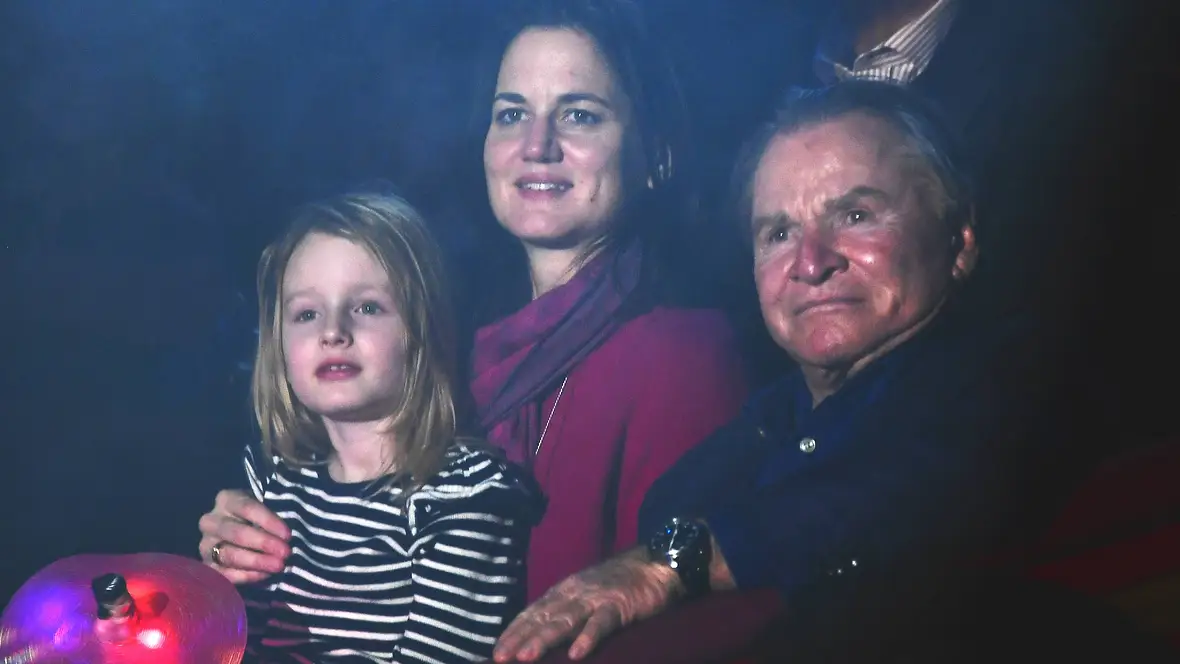 Fritz Wepper, Tochter Filippa und Susanne Kellermann