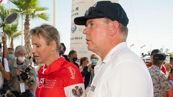 Fürstin Charlène und Fürst Albert