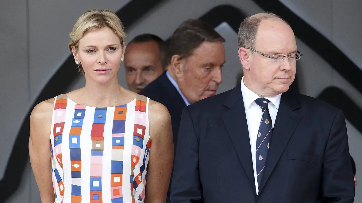 Fürstin Charlène und Fürst Albert
