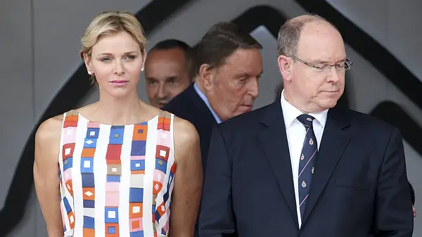 Fürstin Charlène und Fürst Albert
