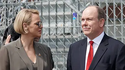 Fürstin Charlène und Fürst Albert