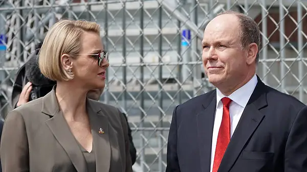 Fürstin Charlène und Fürst Albert