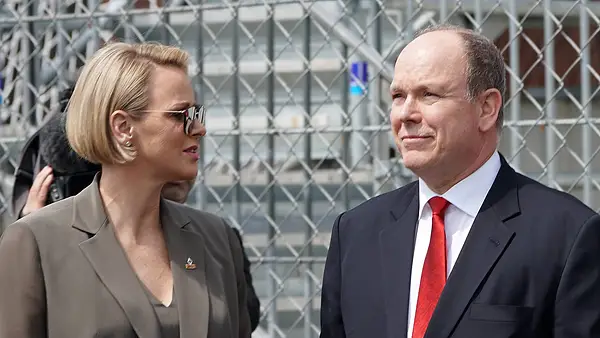 Fürstin Charlène und Fürst Albert