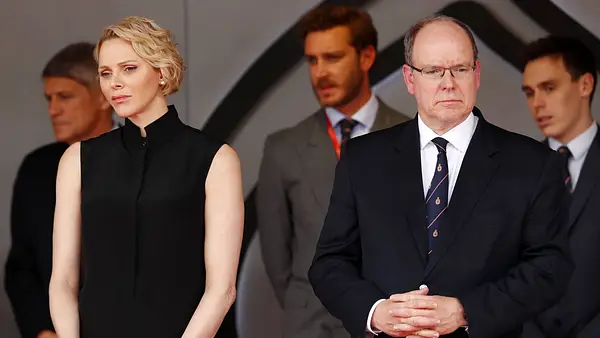 Fürstin Charlène und Fürst Albert