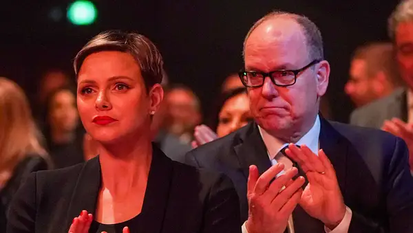 Fürstin Charlène und Fürst Albert