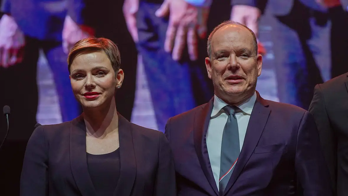 Fürstin Charlène und Fürst Albert