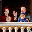 Fürst Albert & Charlène von Monaco und ihre Kinder - Foto: IMAGO / PPE