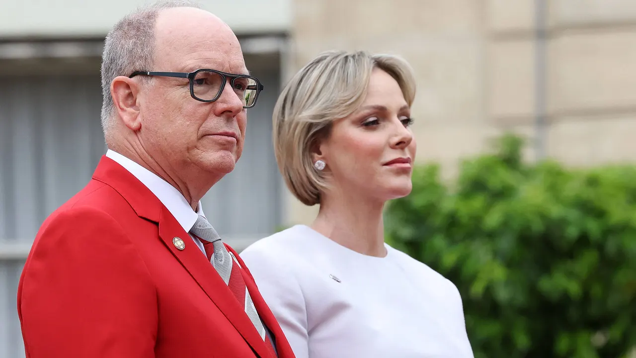 Fürst Albert und Fürstin Charlene