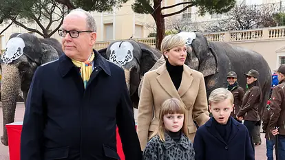 Fürstin Charlène, Fürst Albert & die Zwillinge