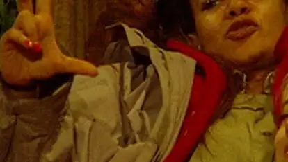 Gabby Rinne gab sich im Dschungelcamp freizügig.