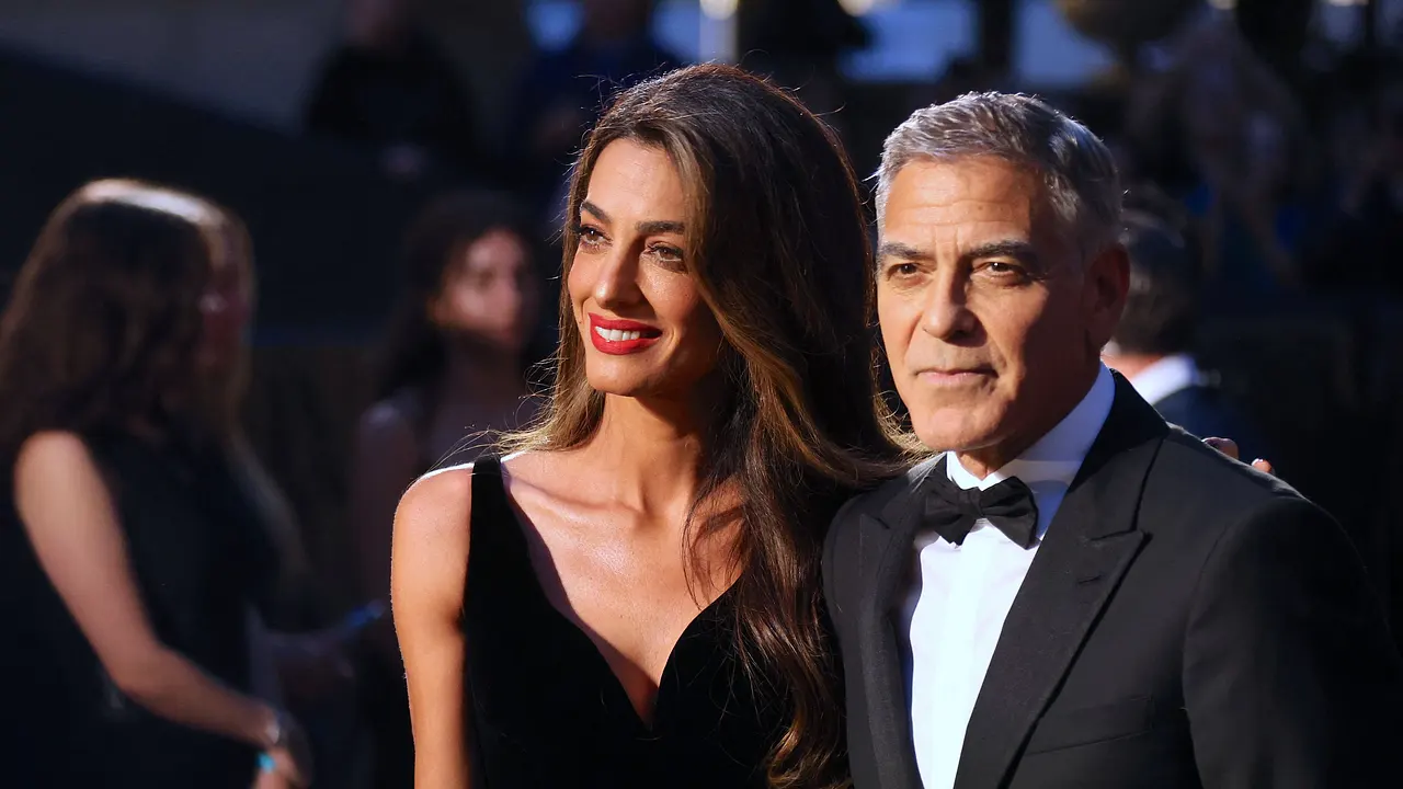 George Clooney & Amal