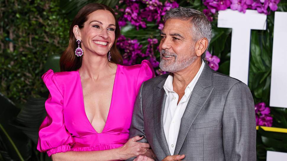 George Clooney und Julia Roberts - Foto: IMAGO / NurPhoto