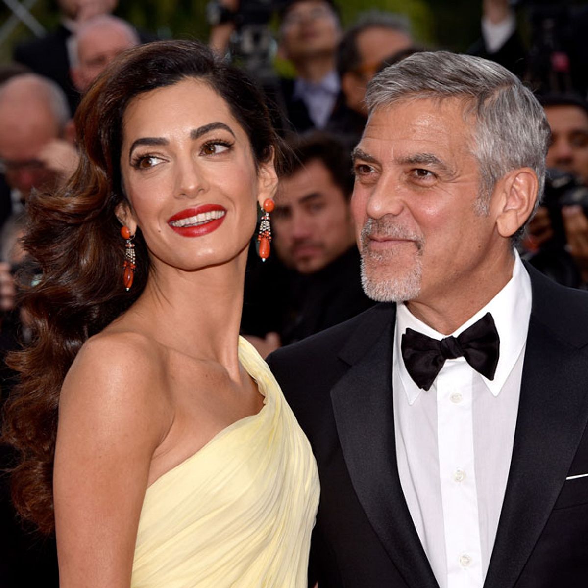 George und Amal Clooney