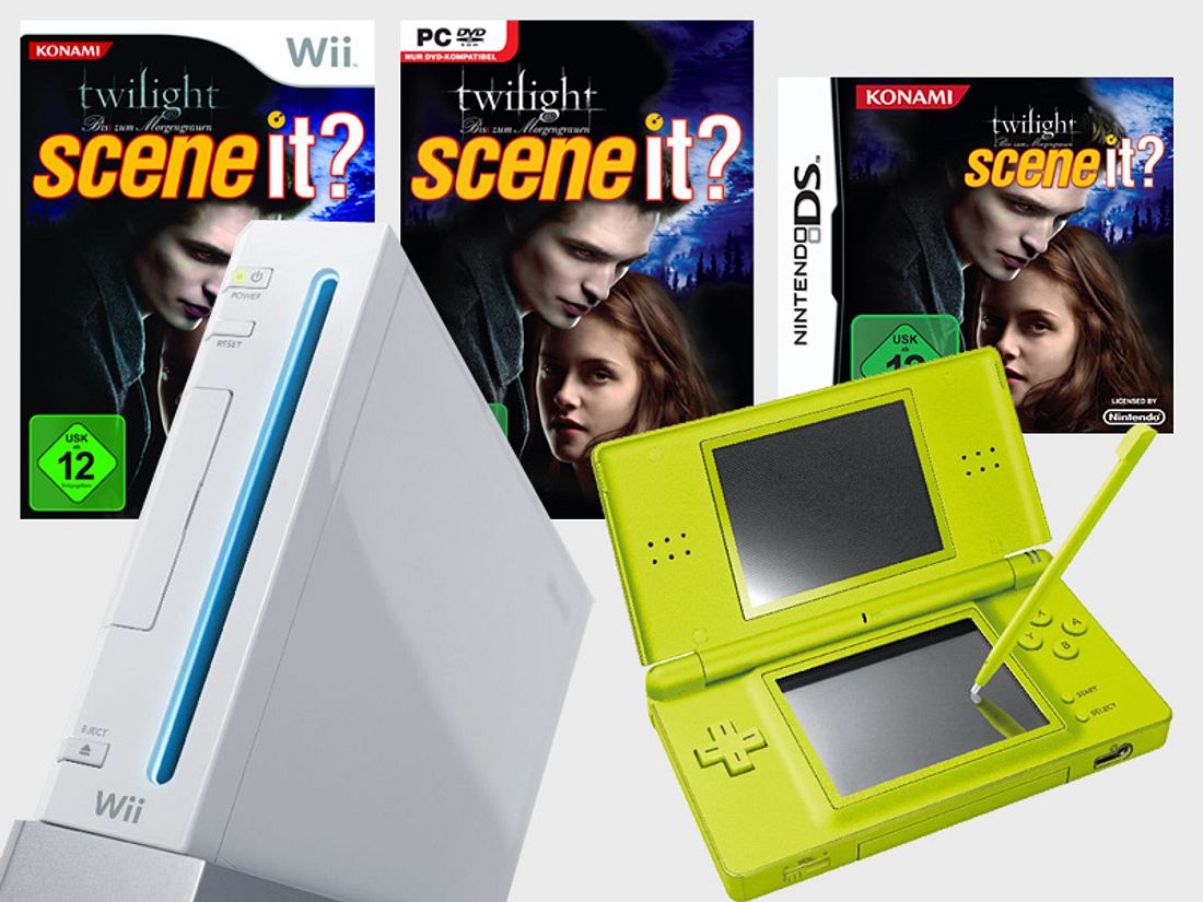 Gewinne eine Wii-Konsole, ein Nintendo DS und das neue &quot;Twilight&quot;-Spiel