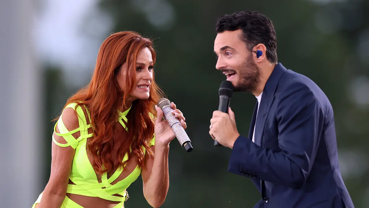 Andrea Berg und Giovanni Zarrella Andrea Berg und Giovanni Zarrella - Foto: IMAGO / Bildagentur Monn