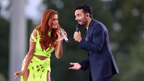 Andrea Berg und Giovanni Zarrella - Foto: IMAGO / Bildagentur Monn