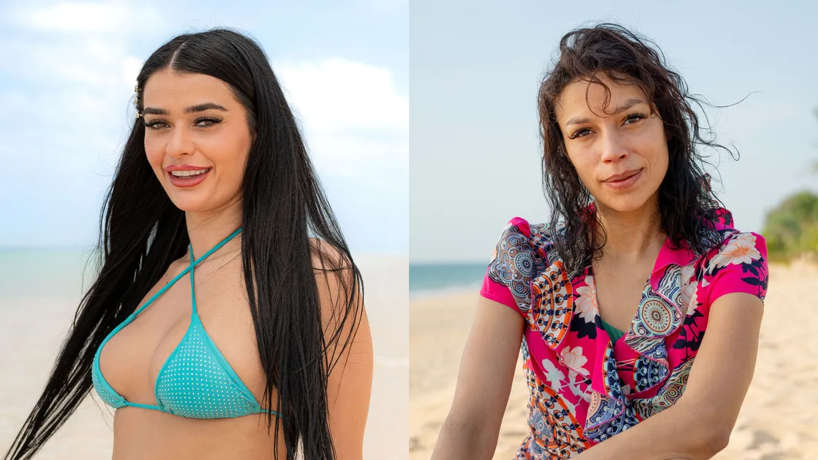 Gisele Oppermann und Elsa Latifaj