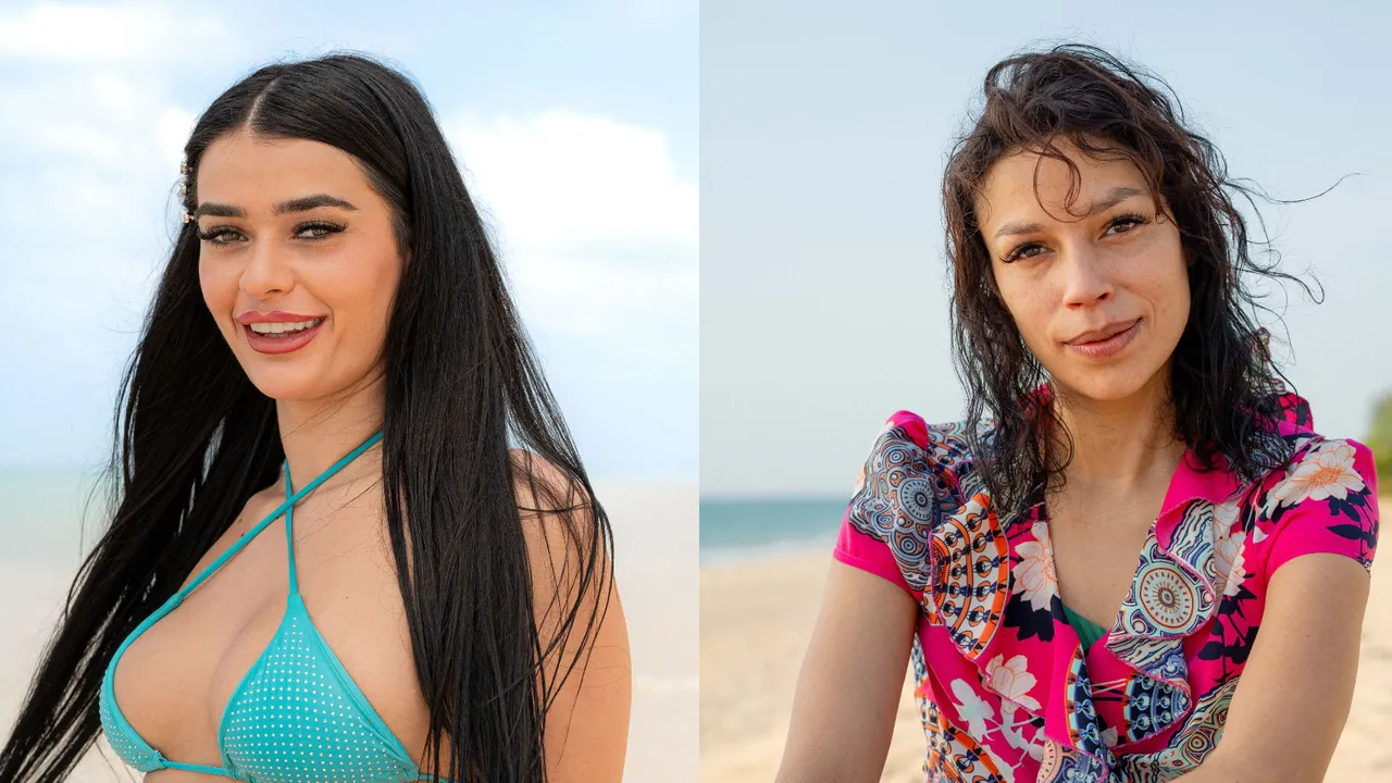 Gisele Oppermann und Elsa Latifaj Gisele Oppermann und Elsa Latifaj - Foto: RTLZWEI / Luis Zeno Kuhn