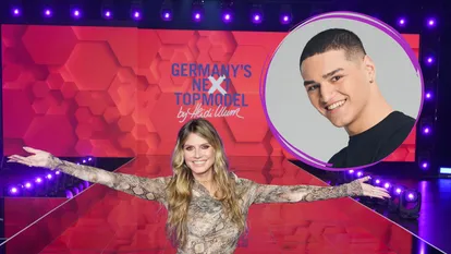 Collage aus Heidi Klum & Malemodel Faruk, der sich nach GNTM-Ausraster zu Wort meldet
