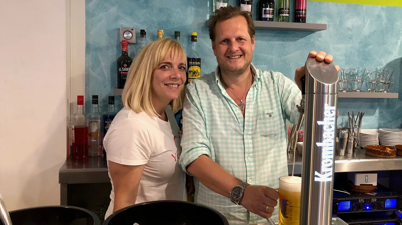 Jens Büchner und Danni Büchner vor seinem Tod Jens Büchner und Danni Büchner vor seinem Tod - Foto: TVNOW / 99pro media