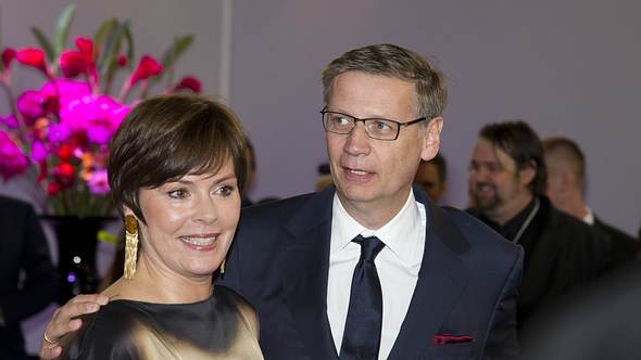Günther Jauch und Ehefrau Thea - Foto: IMAGO / Sven Simon