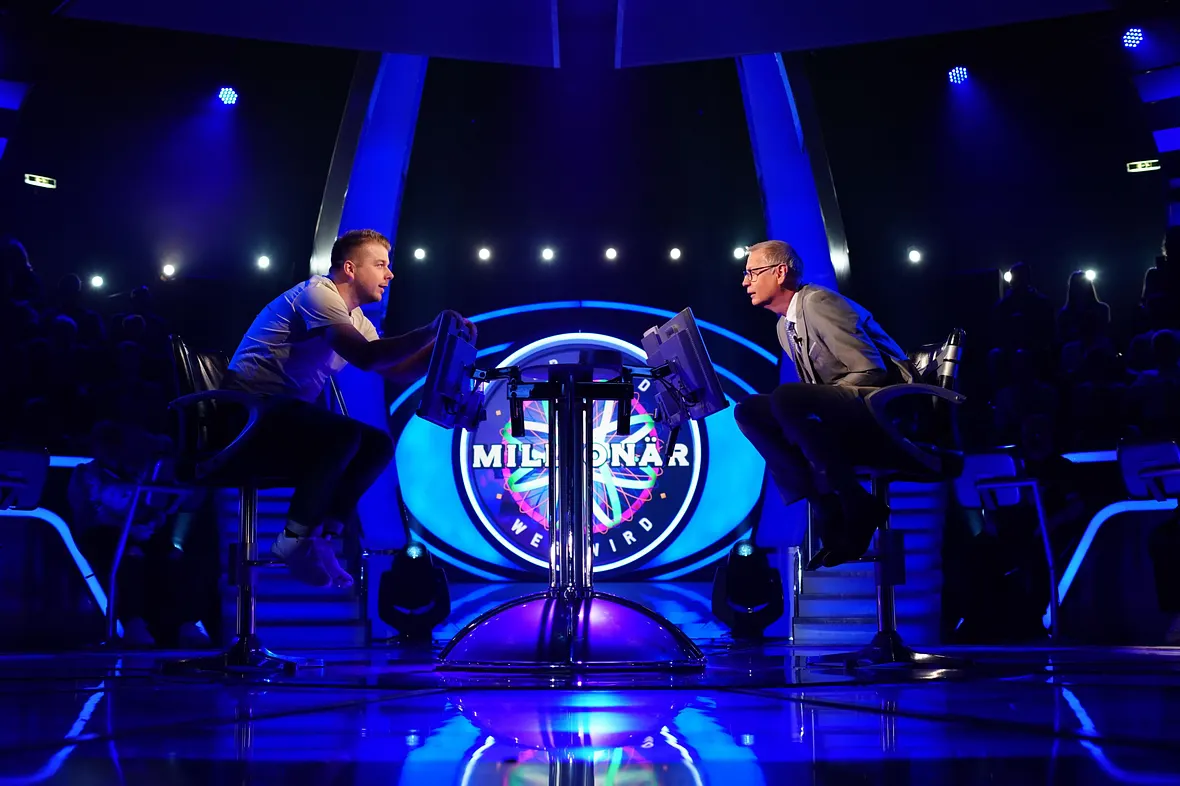 WWM: Günther Jauch und Nils Große WWM: Günther Jauch und Nils Große