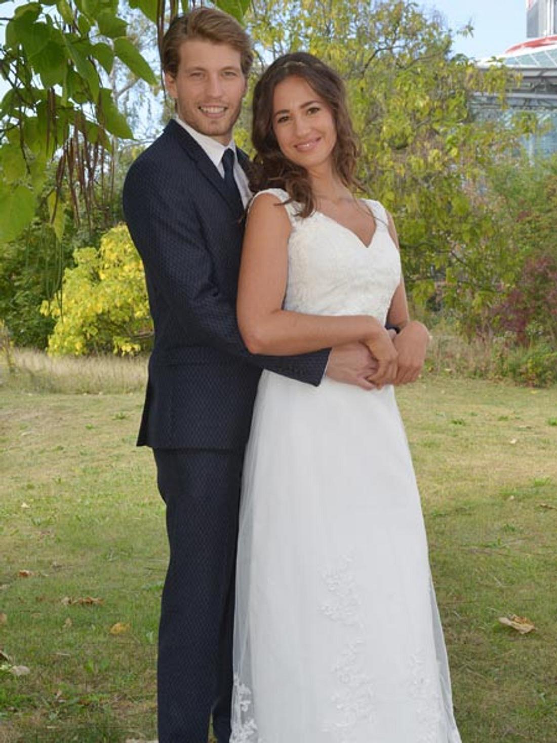 Dominik und Elena als Brautpaar