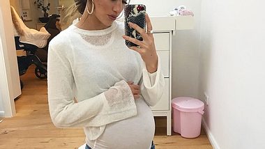 29. SSW: Hanna Weig zeigt ihre Baby-Kugel - Foto: Instagram / Hanna Weig