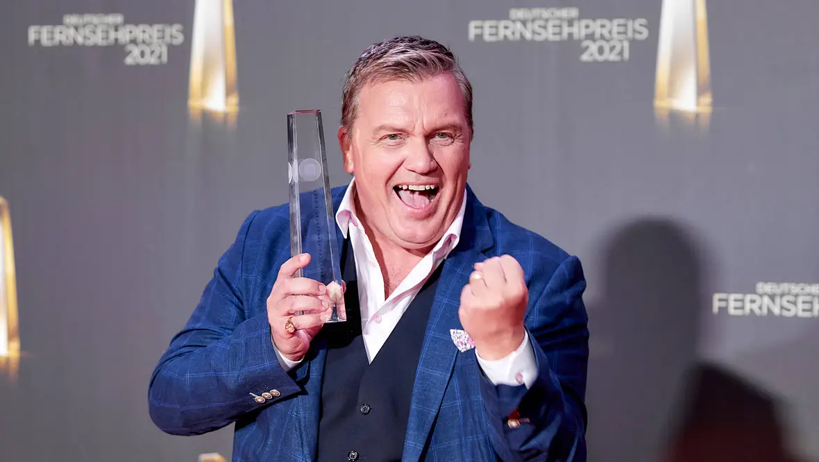 Hape Kerkeling erhält "Deutschen Fernsehpreis" 2021 Hape Kerkeling erhält "Deutschen Fernsehpreis" 2021