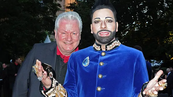 Harald Glööckler und Ehemann Dieter Schroth