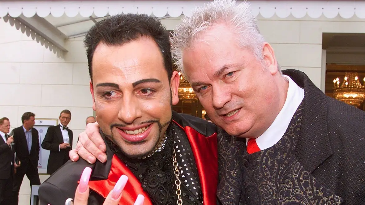 Harald Glööckler & Dieter Schroth früher Harald Glööckler & Dieter Schroth früher