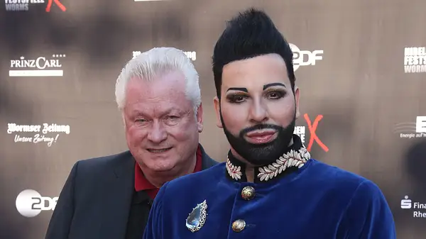 Harald Glööckler und Dieter Schroth