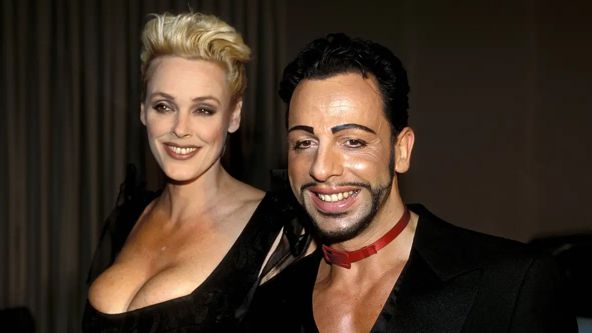 Brigitte Nielsen & Harald Glööckler jung Brigitte Nielsen & Harald Glööckler jung