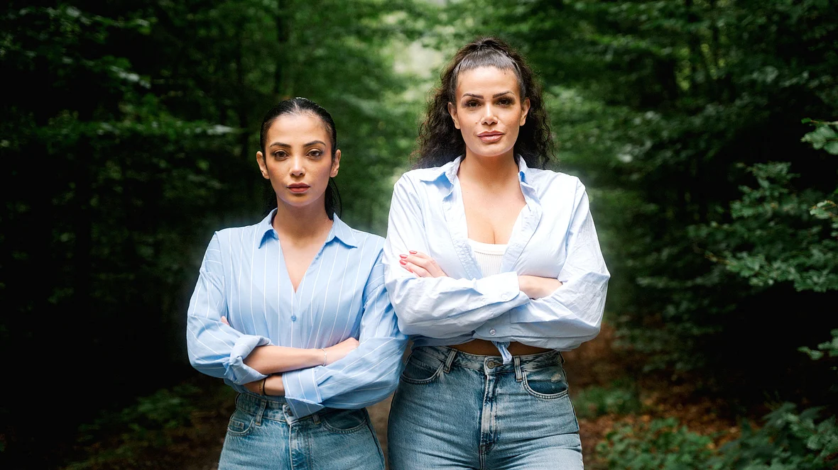 Links Dilara Kruse, rechts Roaya Soraya
