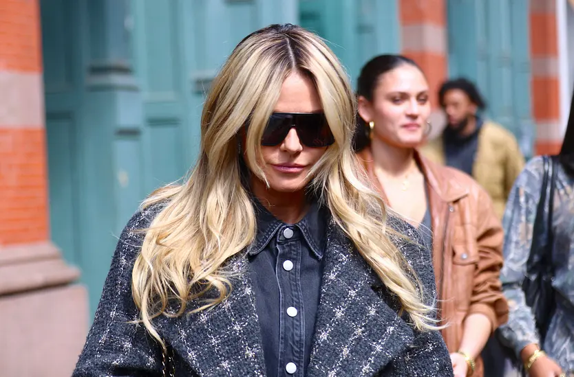 Heidi Klum von Paparazzi abgelichtet.
